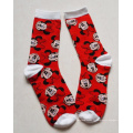 Chaussettes colorées en coton Happy Cartoon pour enfants